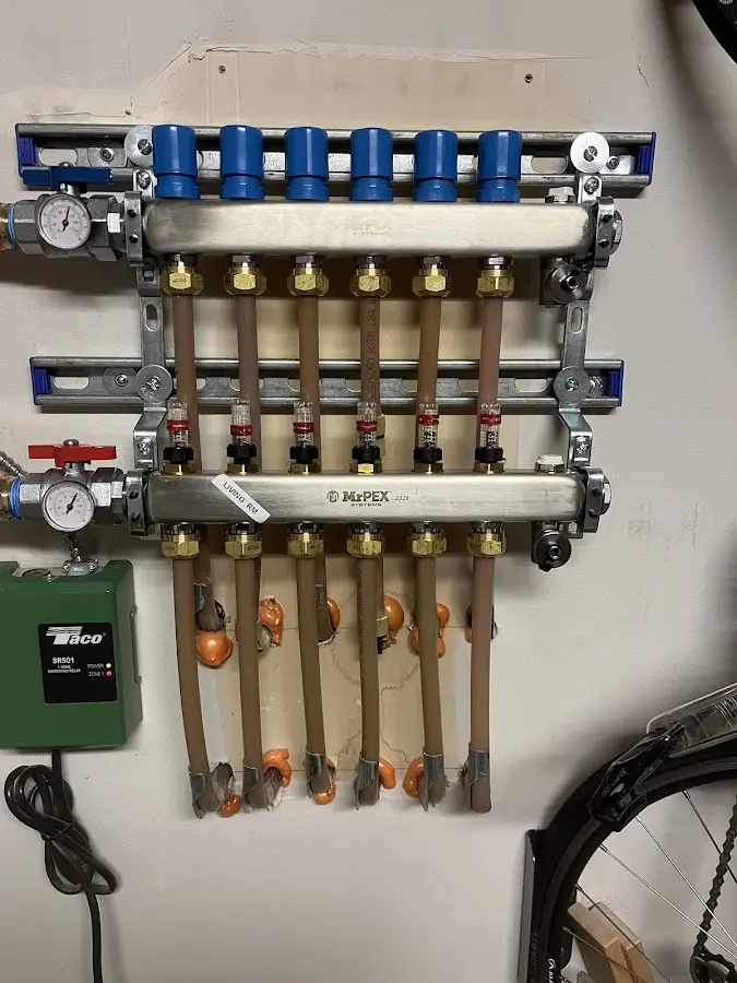 Plumber performing Leak Detection at a residential property in Kingman